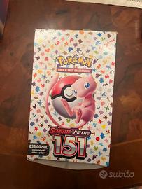 Pokemon 3 x bundle 151 Ita sealed