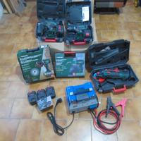 carica batterie avvitatore ecc Parkside 20V VEDI E