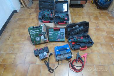 carica batterie avvitatore ecc Parkside 20V VEDI E