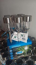 12 Paletti solari Hepoluz – 1 LED – Acciaio