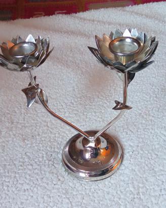 candelabro in metallo 