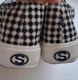 Superga Scarpe unisexin pura seta nr.38 bianconero Abbigliamento e Accessori In vendita a Brescia
