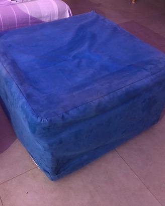 Pouf letto singolo cubo