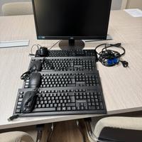 MONITOR AOC 27 POLLICI + 4  TASTIERE E MOUSE