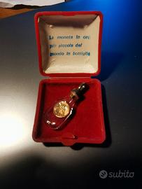 La moneta d'oro più piccola del mondo