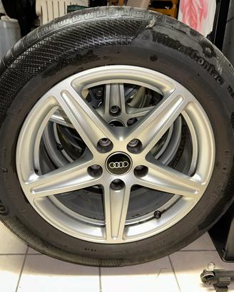 Cerchi e gomme originali AUDI 16’