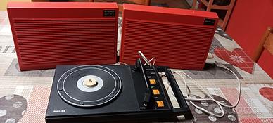 giradischi philips vintage 