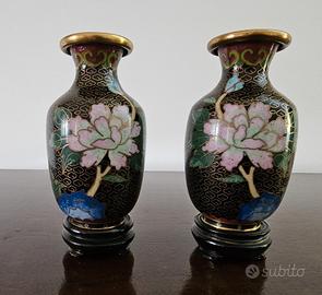 vasi cinesi artigianali tecnica cloisonné 