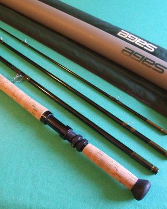 Pesca a mosca: Canna SAGE 15' 1 #10 in 4 pezzi