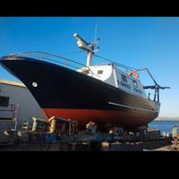 peschereccio con licenza a strascico 