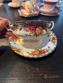 Tazza da consommé Royal Albert “Old Country Roses”