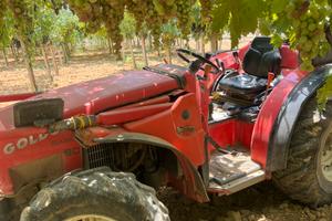 Trattore gommato goldone quasar 90