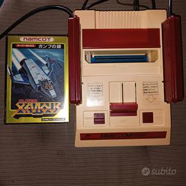 console vintage Nintendo Famicom con AV