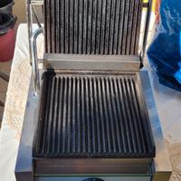 Piastra Elettrica/Grill Inox 1600W  Come Nuova