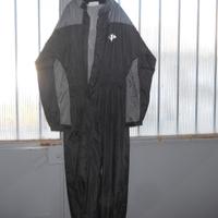 Tuta antipioggia bisquare nera taglia 50