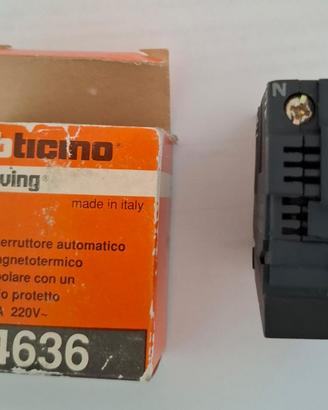 B.TICINO LIVING CLASSICA ART 4636 MAGNETOTERMICO