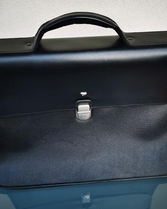Borsa in pelle nera Mandarina Duck per ufficio 