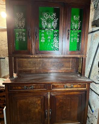 Credenza antica  divisibile
