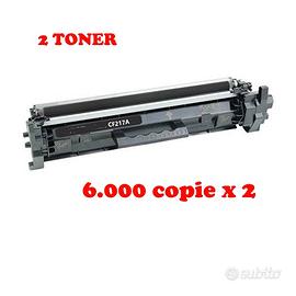2 TONER COMPATIBILI HP Pro M102W,M130NW,ECC. CF217
