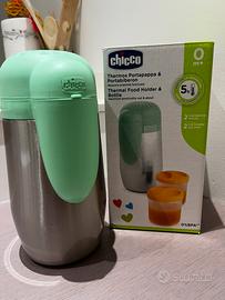 Portapappa termico in acciaio Chicco