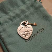 ciondolo cuore con chiave in oro rosa
