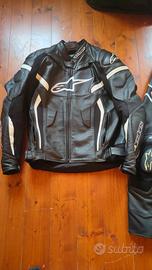 Tuta Alpinestars GP Plus RV2 divisibile pelle