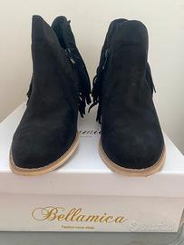 Stivaletti Bellamica n.38 con frange