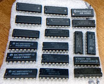 Lotto 18 DRAM 41256 anni ’80 (da MB Olivetti)