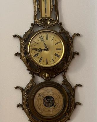 Stazione Meteo Vintage in ottone John Wenbert