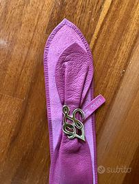 Cintura in pelle rosa Liu Jo