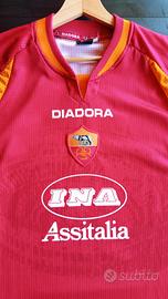 Maglia AS Roma 1997 1998 Cafu originale Diadora 