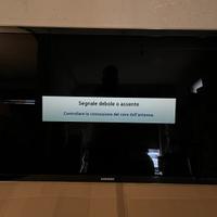 Tv samsung 46’ con staffa per attacco al muro