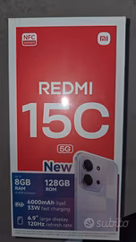 telefono smartphone redmi 15c 