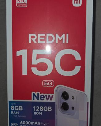 telefono smartphone redmi 15c 