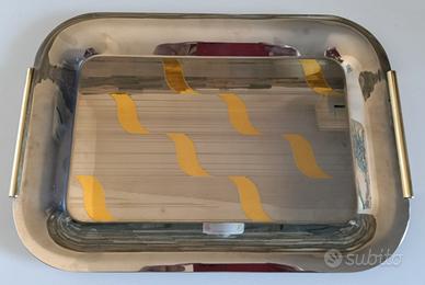 vassoio onda oro Inoxbeck