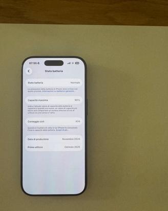 Iphone 16 pro 256gb nero