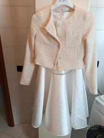 vestito cerimonia  bambina  9-11