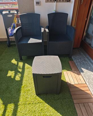 sedie da giardino 
