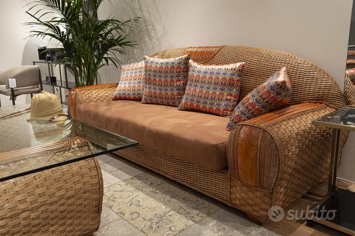 Rattan divani Mobili usati