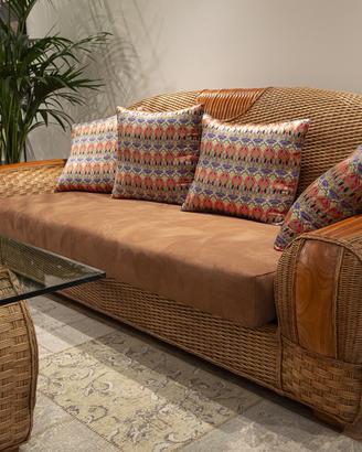 Outlet poltrone, divani, tavoli in rattan