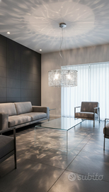 Sospensione Key con cristalli