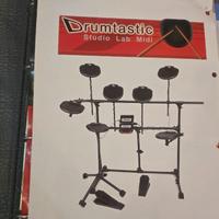 batteria elettronica drumtastic + manuali