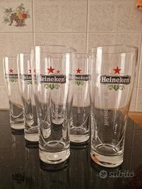bicchieri Heineken 