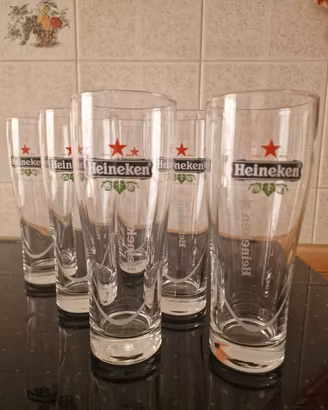bicchieri Heineken 