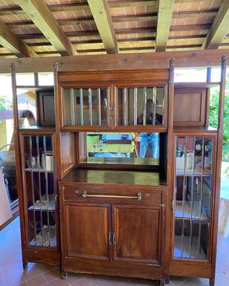 Vetrina credenza  vintage anni ‘30 ‘40