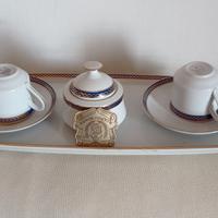 Servizio tazze per due capodimonte