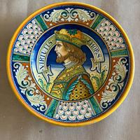 Piatto ceramica Deruta