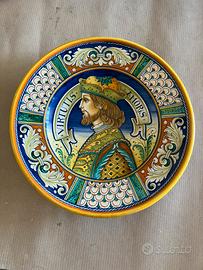 Piatto ceramica Deruta