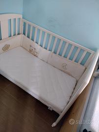 lettino Foppapedretti Babyzoo con materasso 