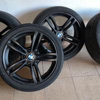 Cerchi in lega da 18p bmw 320 nero opaco